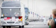 ഹ​ജ്ജ് തീ​ർ​ഥാ​ട​ക​രെ മ​ക്ക​യി​ലെ താ​മ​സ കേ​ന്ദ്ര​ങ്ങ​ളി​ലെ​ത്തി​ച്ചു 