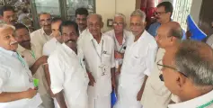 മലയോര മണ്ണിന്റെ  നായകന് കർഷക കോൺഗ്രസ് ക്യാമ്പിൽ ഊഷ്മള സ്വീകരണം