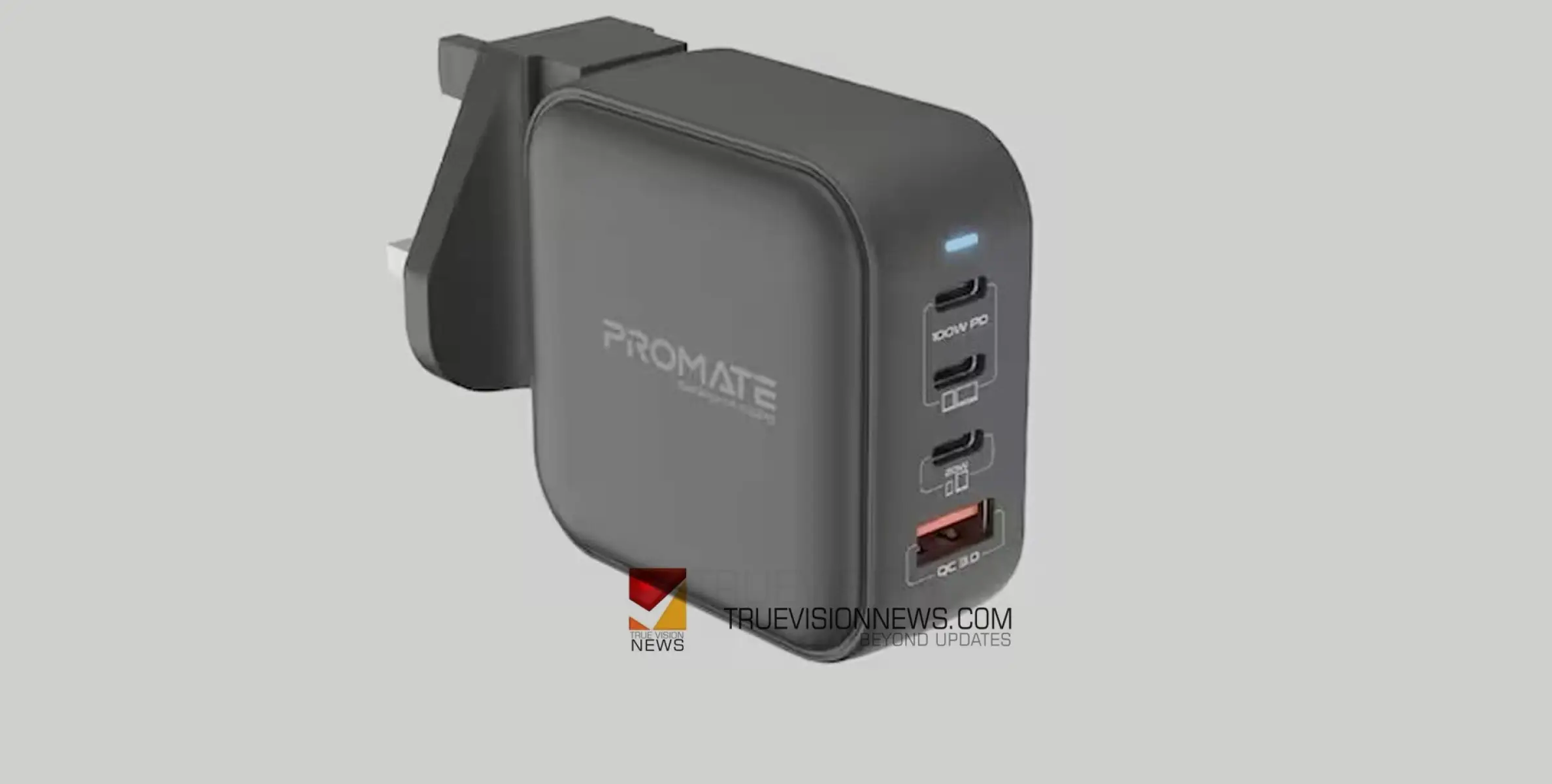 #promate | പ്രൊമേറ്റ് ചാർജർ വിപണിയിൽ; ഒരേസമയം നാല് ഉപകരണങ്ങൾ ചാർജ് ചെയ്യാം