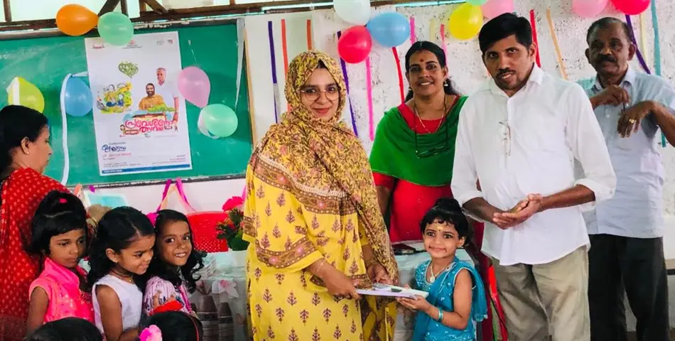 പ്രവേശനോത്സവം; നാദാപുരത്തും ആവേശമായി