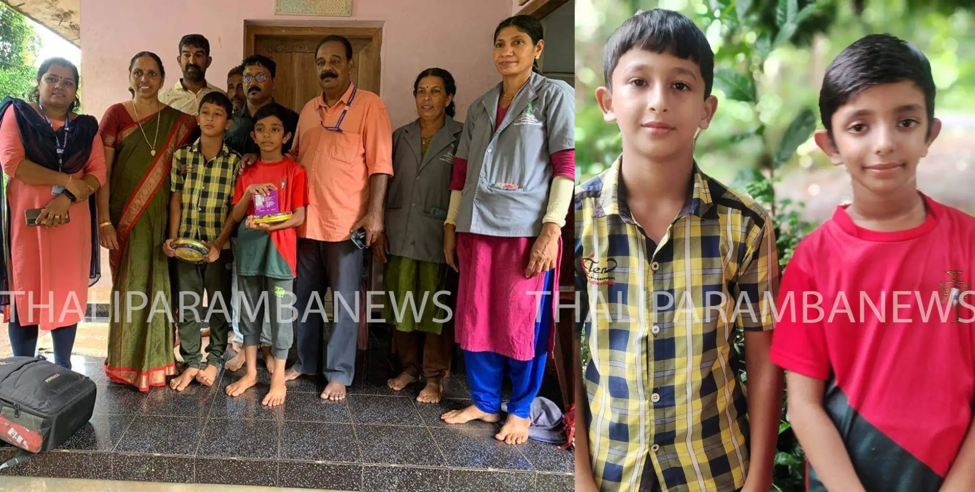 നാടിൻ്റെ അഭിമാന താരങ്ങളായി കുറുമാത്തൂർ സൗത്ത് യു .പി സ്കൂളിലെ രണ്ട് കൊച്ചു മിടുക്കർ